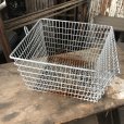 画像5: Vintage Frank D Cohan Gym Locker Metal Wire Basket #992 (B959)