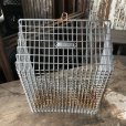 画像7: Vintage Frank D Cohan Gym Locker Metal Wire Basket #880 (B958)