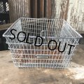 Vintage Frank D Cohan Gym Locker Metal Wire Basket #962 (B950)