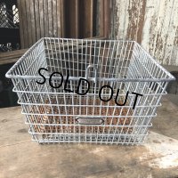 Vintage Frank D Cohan Gym Locker Metal Wire Basket #962 (B950)