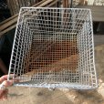 画像6: Vintage Frank D Cohan Gym Locker Metal Wire Basket #962 (B950)