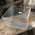 画像4: Vintage Frank D Cohan Gym Locker Metal Wire Basket #971 (B956)