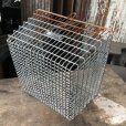 画像7: Vintage Frank D Cohan Gym Locker Metal Wire Basket #846 (B957)