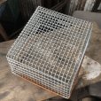 画像7: Vintage Frank D Cohan Gym Locker Metal Wire Basket #993 (B960)