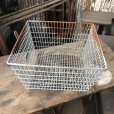 画像5: Vintage Frank D Cohan Gym Locker Metal Wire Basket #971 (B956)