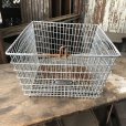 画像2: Vintage Frank D Cohan Gym Locker Metal Wire Basket #880 (B958) (2)