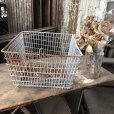 画像8: Vintage Frank D Cohan Gym Locker Metal Wire Basket #972 (B953)