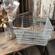 画像8: Vintage Frank D Cohan Gym Locker Metal Wire Basket #975 (B954)