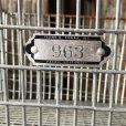 画像1: Vintage Frank D Cohan Gym Locker Metal Wire Basket #963 (B951) (1)