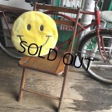 Vintage Happy Face Smiley Smile Plush Pillow Cushion (B964)