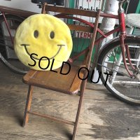 Vintage Happy Face Smiley Smile Plush Pillow Cushion (B964)