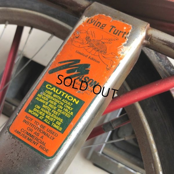 画像3: Vintage Mason Corporation The Original Flying Turtle Scooter Ride On (B966)