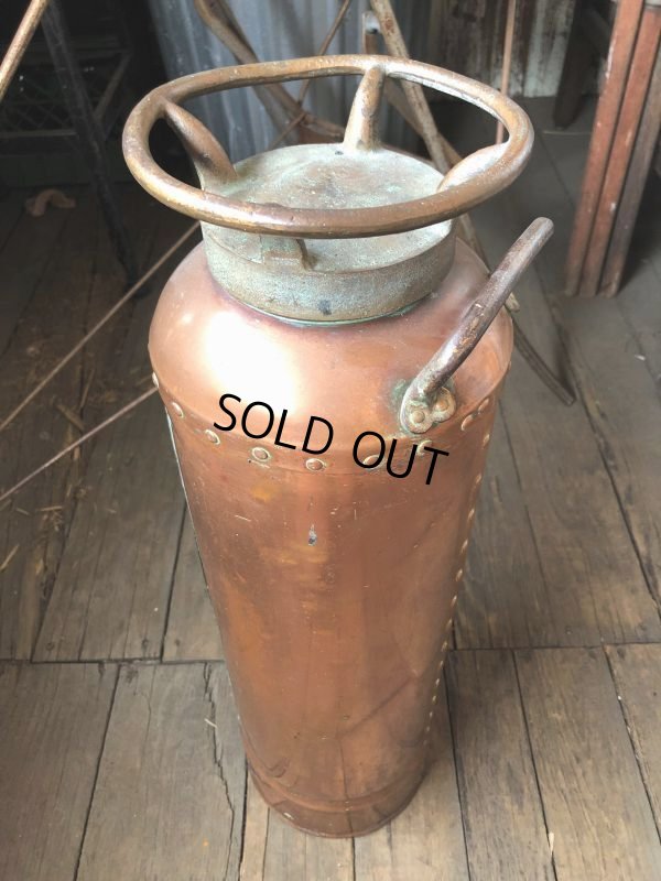 画像6: Vintage Foamite Brass Fire Extinguisher (B970)
