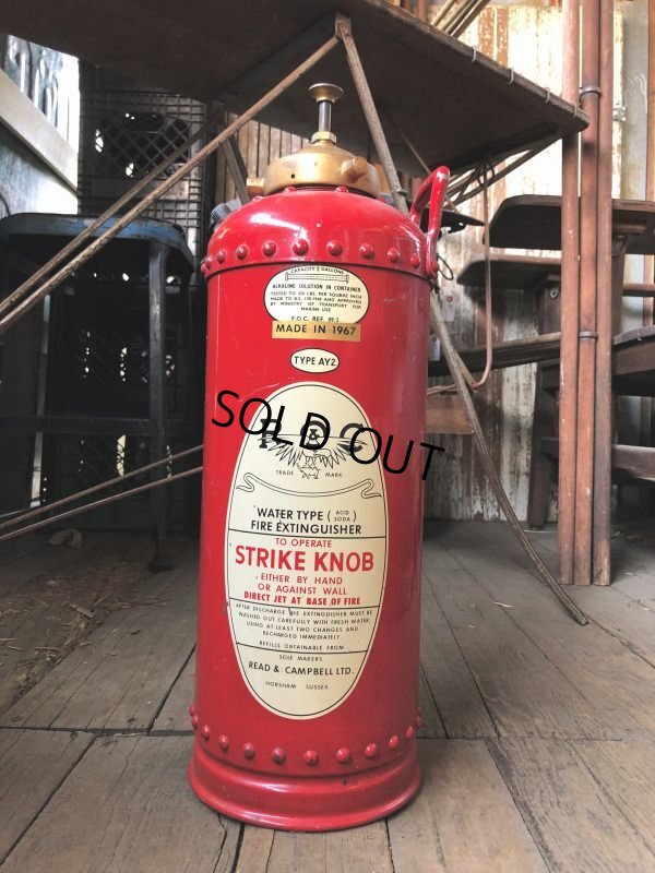 画像1: Vintage Read & Campbell Fire Extinguisher (B969)