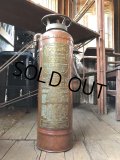 Vintage Foamite Brass Fire Extinguisher (B970)