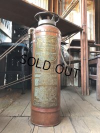 Vintage Foamite Brass Fire Extinguisher (B970)