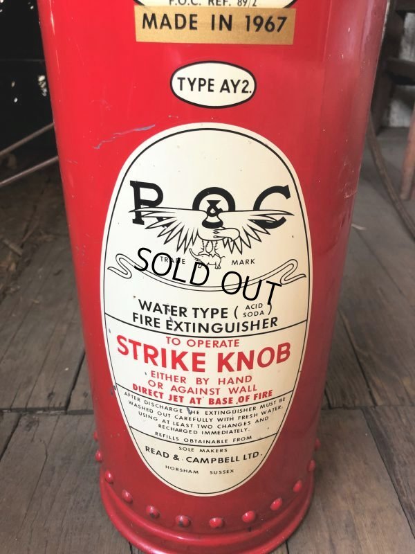 画像4: Vintage Read & Campbell Fire Extinguisher (B969)