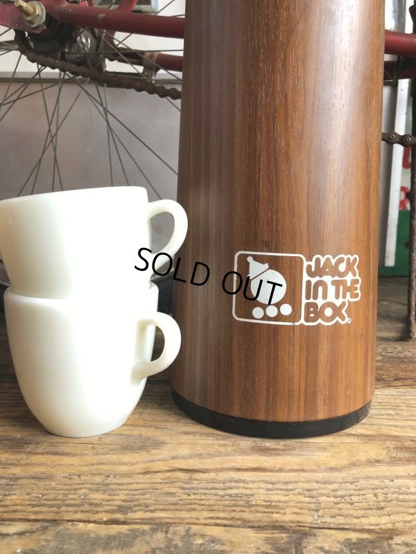 画像30: 70s Advertising Jack in the Box Air Pot Thermos Store Coffee Dispenser Hard to Find ! (B971)