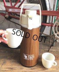 70s Advertising Jack in the Box Air Pot Thermos Store Coffee Dispenser Hard to Find ! (B971)