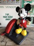 画像5: 90s Vintage Telephone Mickey Mouse (B973)