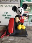 画像2: 90s Vintage Telephone Mickey Mouse (B973) (2)