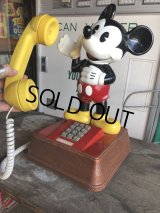 70s Vintage Telephone Mickey Mouse (B972)