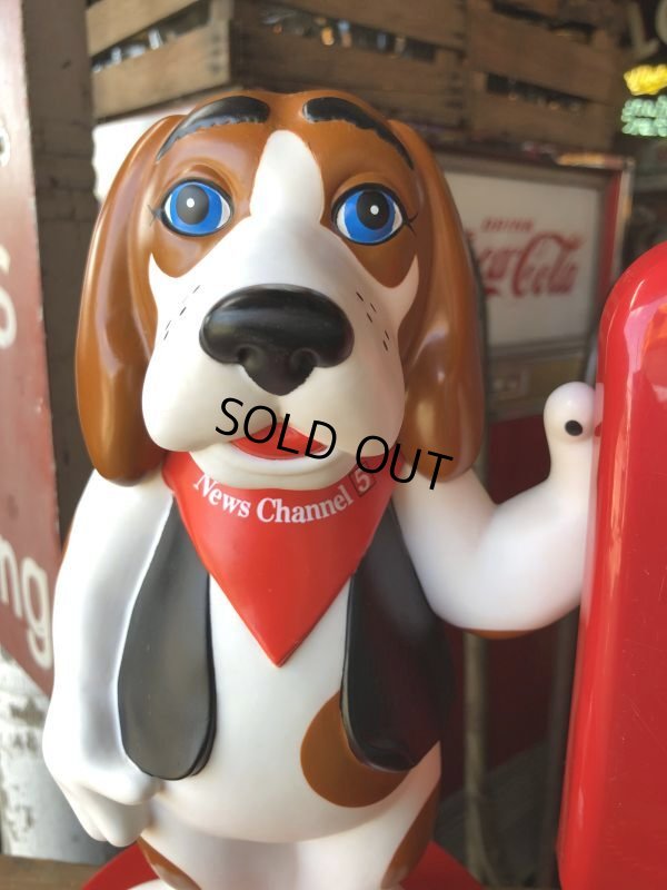 画像9: 90s Vintage Advertising NASHVILLE Channel 5 News Hound 5 Telephone (B974)
