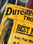 画像13: Antique Dutchess Trousers Advertising Embossed Tin Sign (B975)