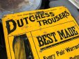 画像18: Antique Dutchess Trousers Advertising Embossed Tin Sign (B975)