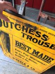 画像3: Antique Dutchess Trousers Advertising Embossed Tin Sign (B975)