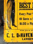 画像9: Antique Dutchess Trousers Advertising Embossed Tin Sign (B975)