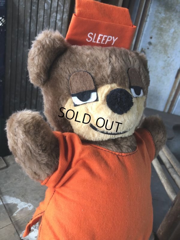 画像5: Vintage Travelodge Advertising Sleepy Bear Plush Doll (B979)