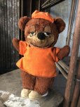 画像1: Vintage Travelodge Advertising Sleepy Bear Plush Doll (B983) (1)