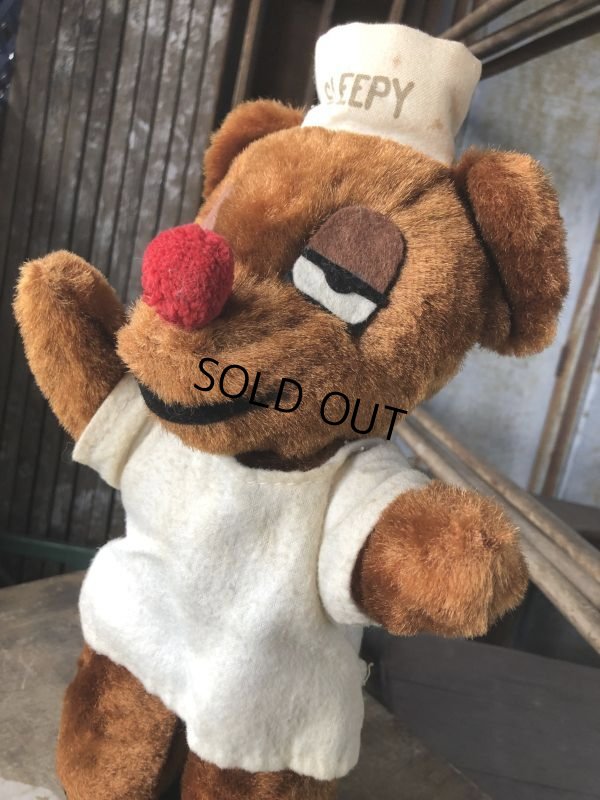 画像3: Vintage Travelodge Advertising Sleepy Bear Plush Doll (B978)