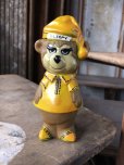 画像1: Vintage Travelodge Advertising Sleepy Bear Viny Doll (B987) (1)