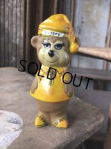 Vintage Travelodge Advertising Sleepy Bear Viny Doll (B987)