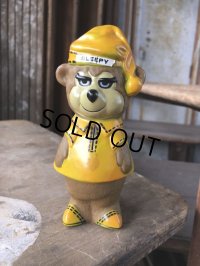 Vintage Travelodge Advertising Sleepy Bear Viny Doll (B987)