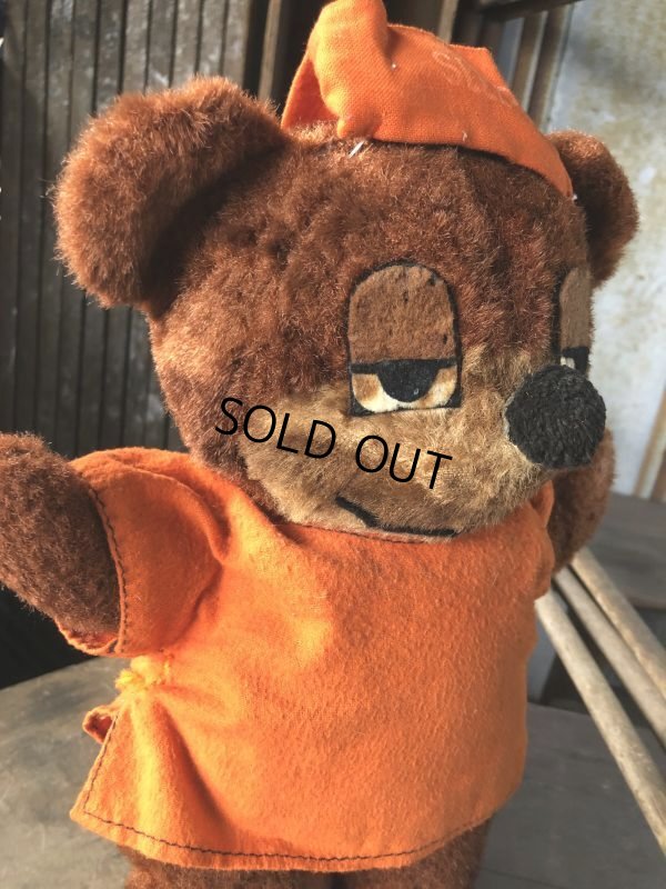 画像7: Vintage Travelodge Advertising Sleepy Bear Plush Doll (B983)