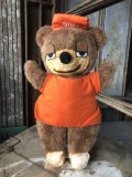 Vintage Travelodge Advertising Sleepy Bear Plush Doll (B980)