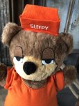 画像6: Vintage Travelodge Advertising Sleepy Bear Plush Doll (B979)