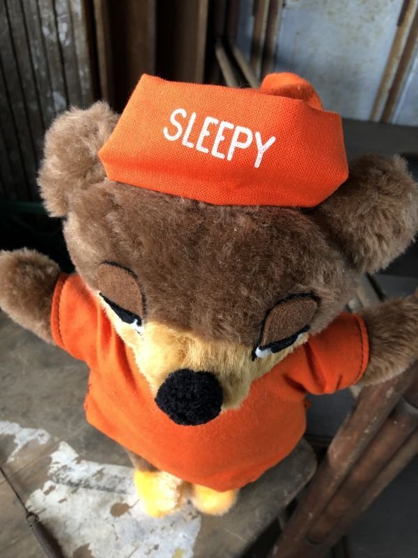 画像5: Vintage Travelodge Advertising Sleepy Bear Plush Doll (B981)