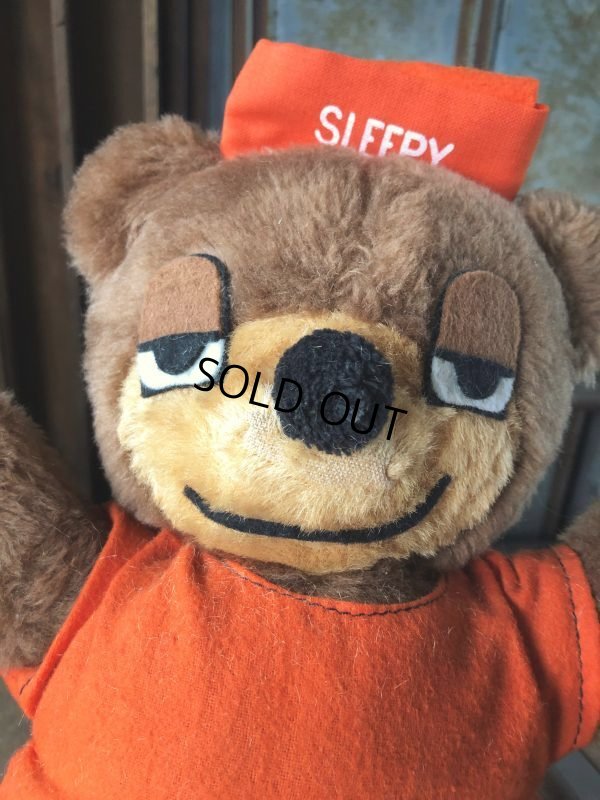 画像7: Vintage Travelodge Advertising Sleepy Bear Plush Doll (B980)