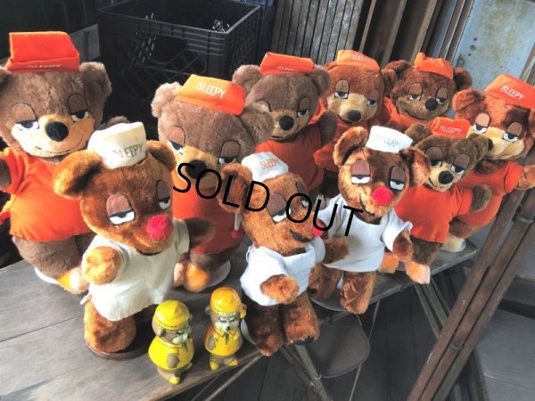 画像10: Vintage Travelodge Advertising Sleepy Bear Plush Doll (B978)