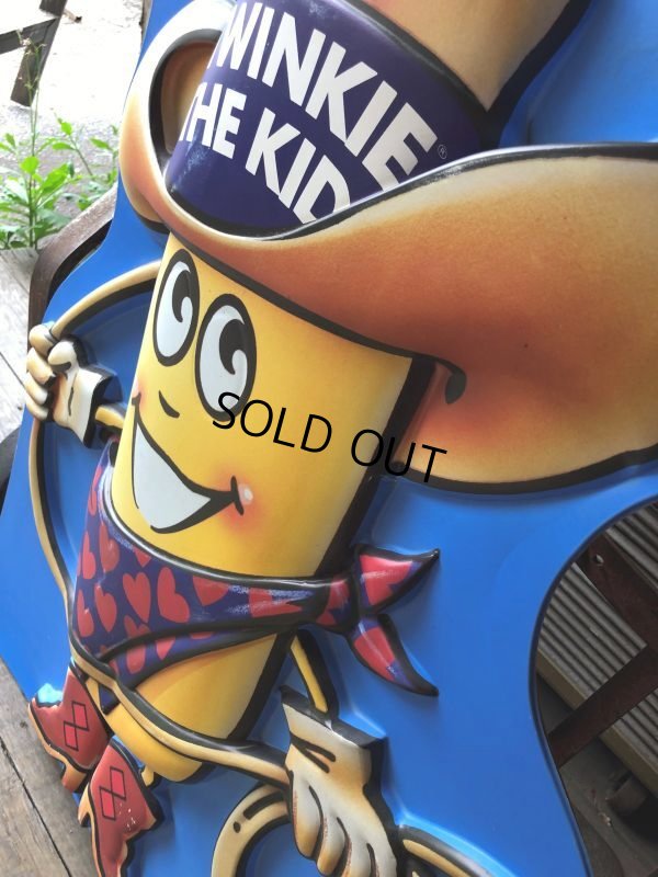 画像17: 90s Vintage Hostess Advertisng Twinkie the Kid Plastic Cardboard Store Display Sign 120cm (B989)
