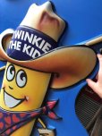 画像2: 90s Vintage Hostess Advertisng Twinkie the Kid Plastic Cardboard Store Display Sign 120cm (B989) (2)