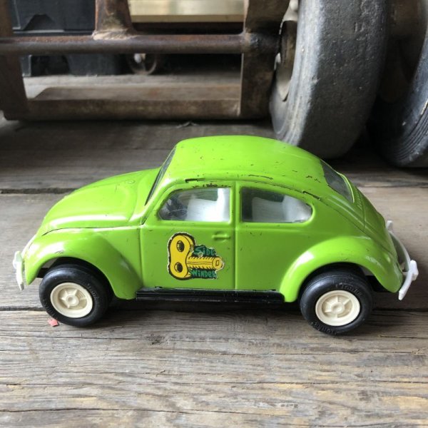 画像5: 60s Vintage Tonka Volkswagen VW Beetle Bug Green (M001)
