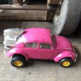 画像5: 60s Vintage Tonka Volkswagen VW Beetle Bug Pink (M002)