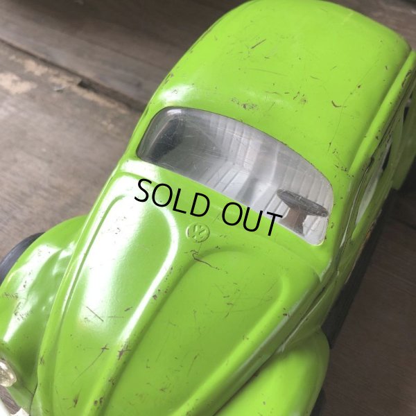 画像4: 60s Vintage Tonka Volkswagen VW Beetle Bug Green (M001)