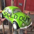 60s Vintage Tonka Volkswagen VW Beetle Bug Green (M001)