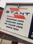 画像23: Vintage Stant Gas Oil Radiator Caps Gas Station Metal Display Cabinet (M018)